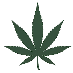 Ícone de folha de cannabis